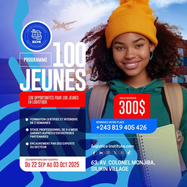 FORMATION EN LOGISTIQUE AVEC INSERTION POUR STAGE  3  6 MOIS